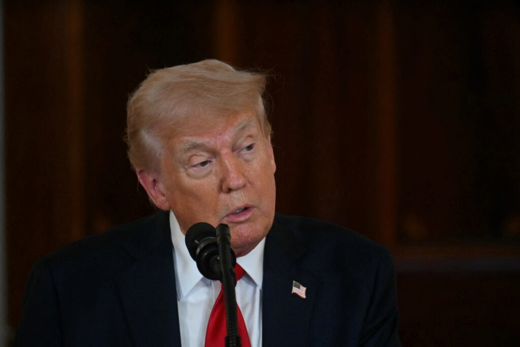 Trump said he was in no rush to conclude the deals because the United States is reaping the benefits of the tariffs he has imposed. (AFP)