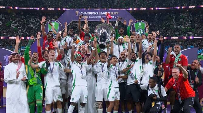 Al-Ahli are the champions of Asia for the first time after a 2-0 victory over Kawasaki Frontale in Jeddah on Saturday. (X/@alweeam_sp)