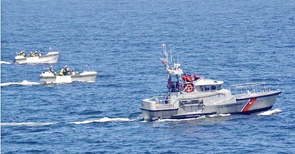 The JCG reported that the exercises provided a great opportunity for trainees to learn the importance of cooperation and collaboration with foreign coast guard agencies. (Japan Coast Guard)