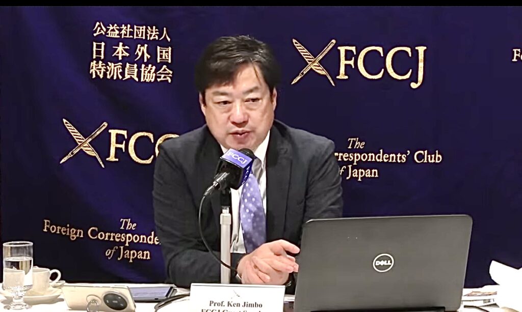 “It is a transition into multipolar complexity,” says Keio University Professor JIMBO Ken, who is also the Managing Director of Tokyo’s International House. (ANJ)