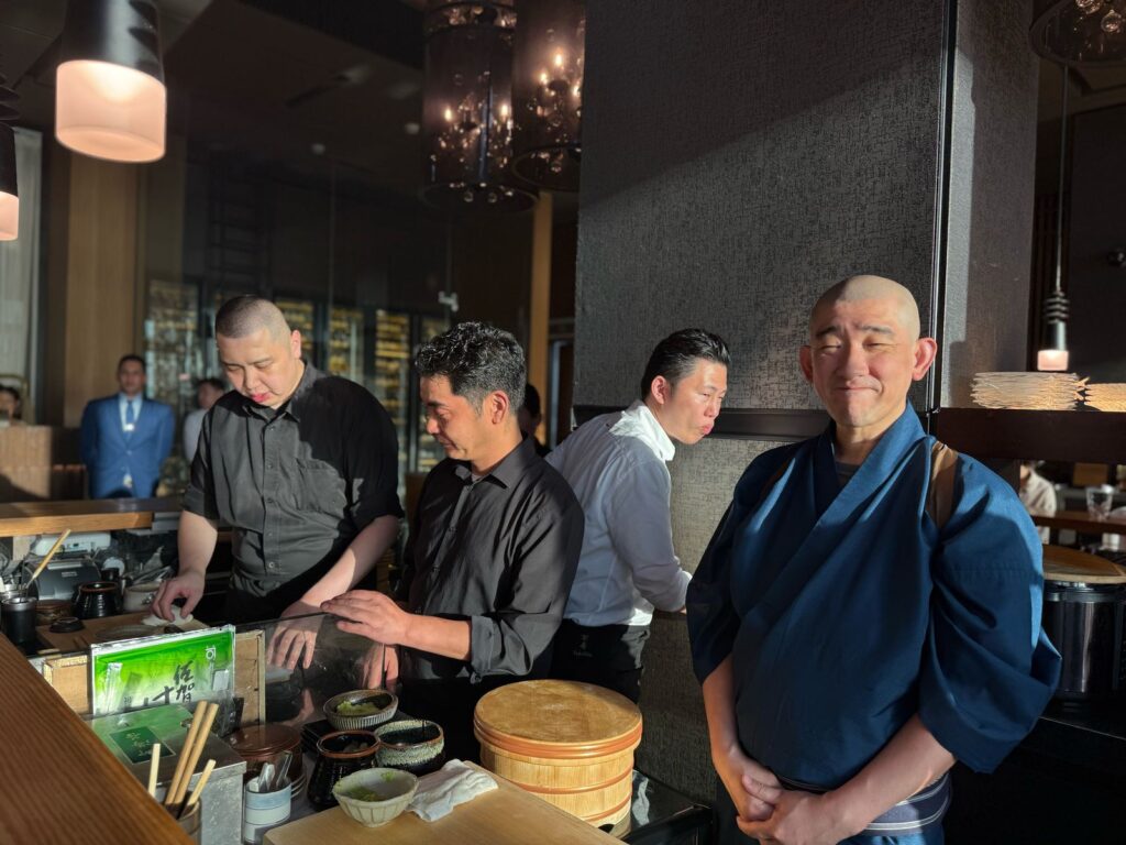 Chef Kimura worked alongside TakaHisa’s chefs to develop a unique menu exclusive to the event. (ANJ)