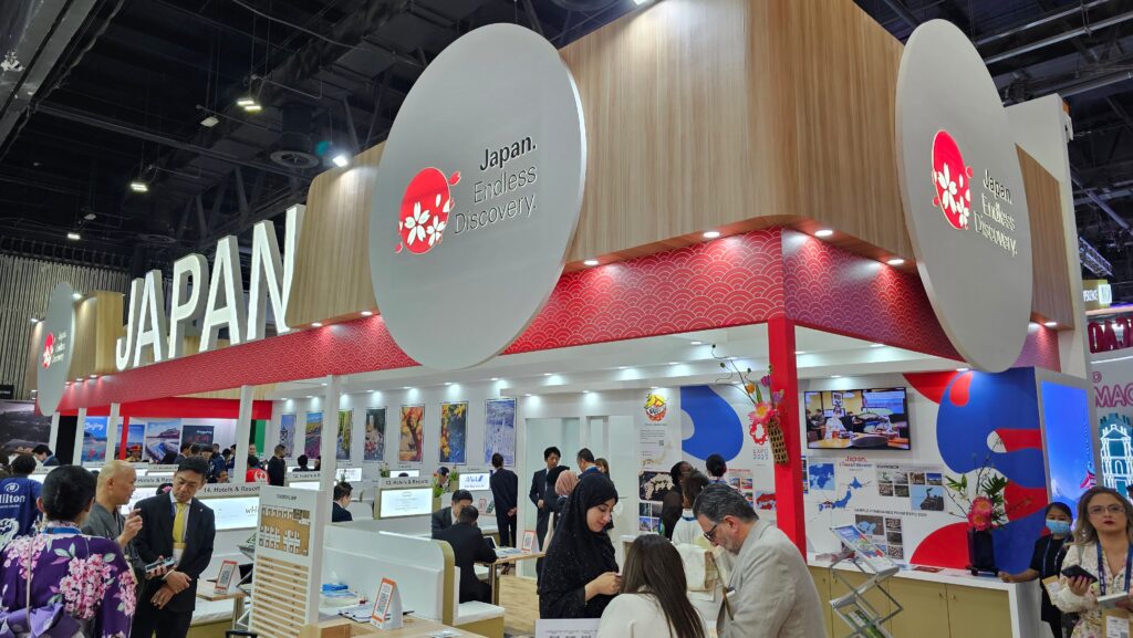JNTO tailored offerings for Middle East markets, with a focus on luxury, family, and cultural tourism. (ANJ)