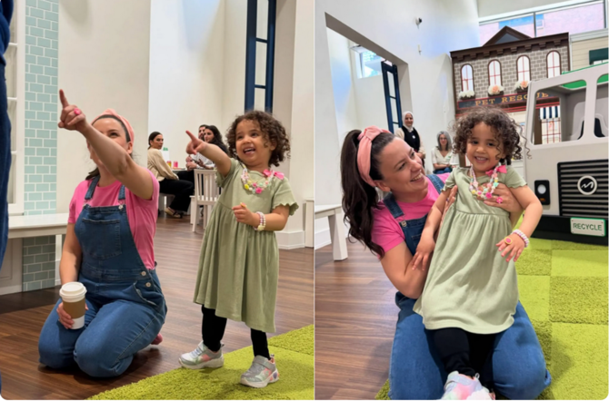 Ms Rachel has been advocating for the safety of Gaza's children, making her the subject of online threats and attacks. (Instagram: @msrachelforlittles)