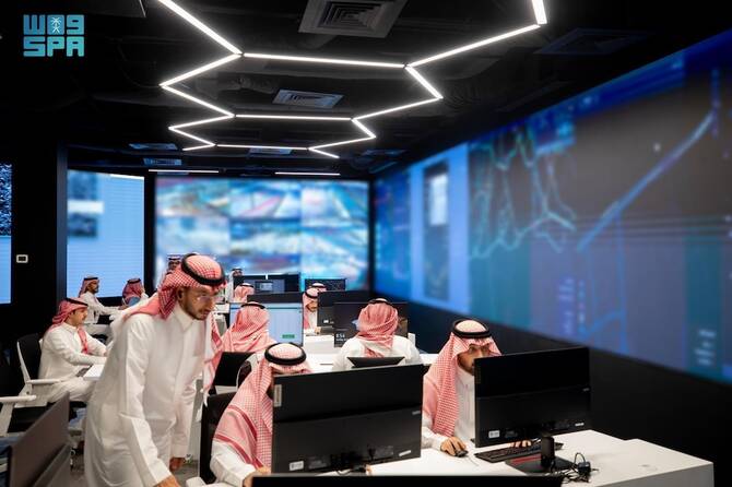 Sawaher was developed in collaboration with the Ministry of Interior and uses data and AI technology. (SPA)