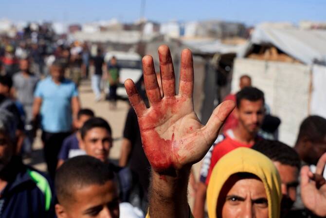 The devastating war has created dire humanitarian conditions in Gaza. (Reuters)