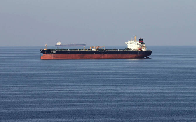 The Strait of Hormuz, which lies between Oman and Iran, is the world’s most important gateway for oil shipping. (Reuters)