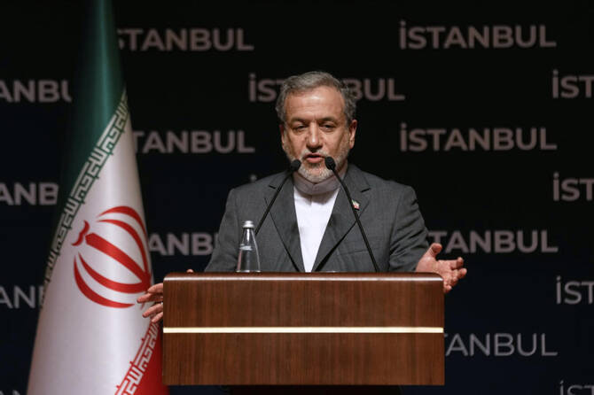 Iranian Foreign Minister Abbas Araghchi said the US and Israel crossed a major red line in attacking Iran’s nuclear facilities. (AP)