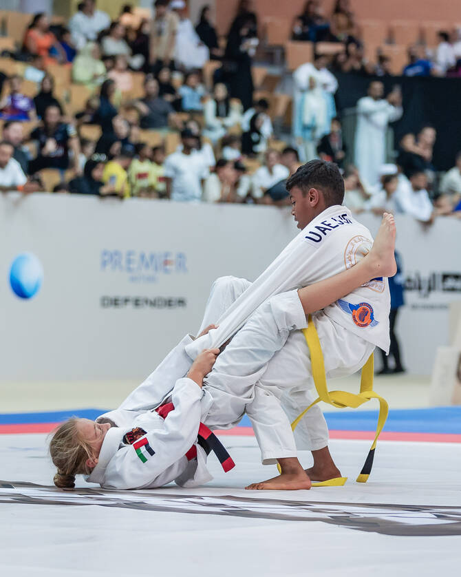 Round 4 of Khaled bin Mohamed bin Zayed Jiu-Jitsu Championship concluded on Sunday at Mubadala Arena in Abu Dhabi (UAEJJF)