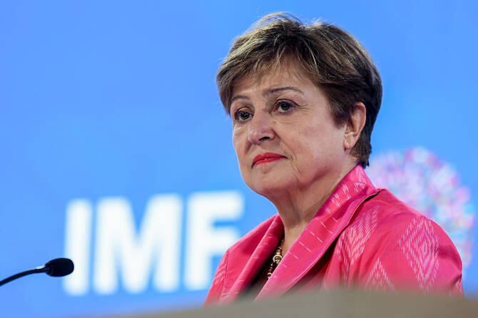 IMF Managing Director Kristalina Georgieva. Getty