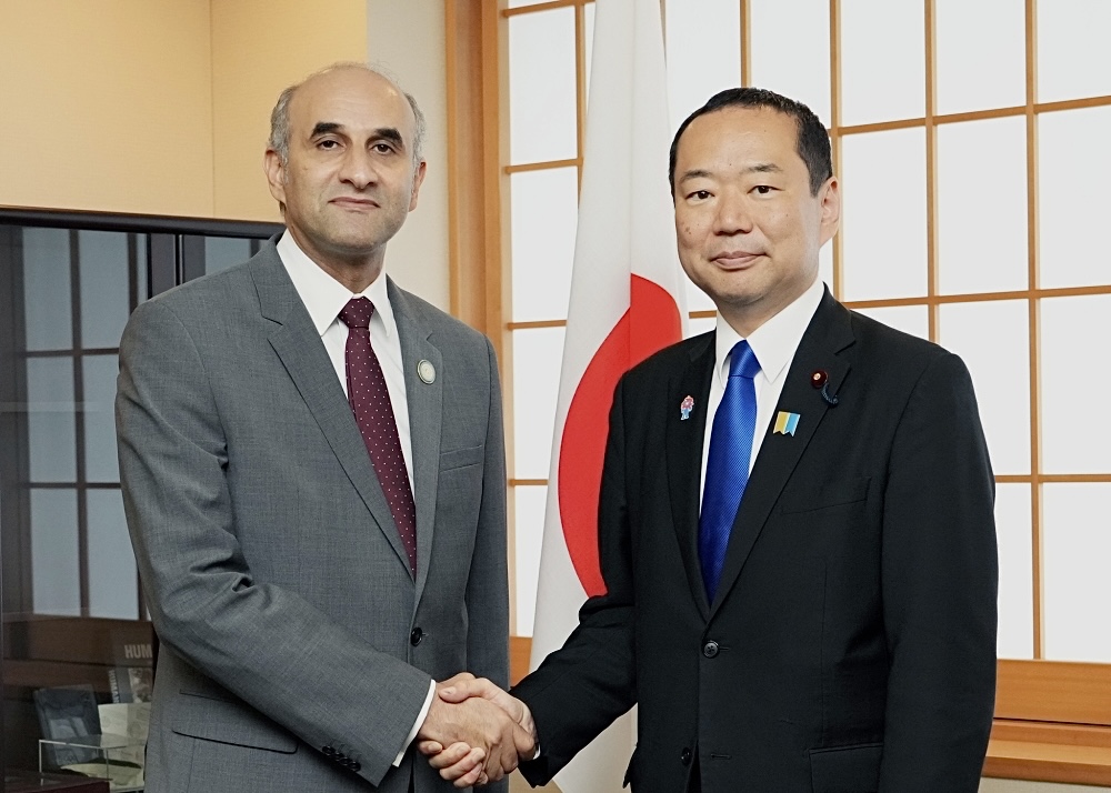 The two sides agreed to promote further collaborative efforts to enhance the Japan-Libya relationship. (MOFA)