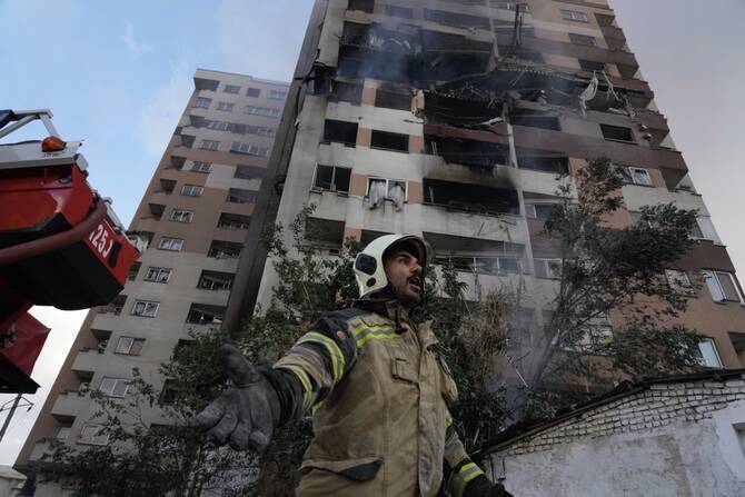 Israel carries out wide ranging attacks across Iran. (West Asia News Agenc/Reuters)