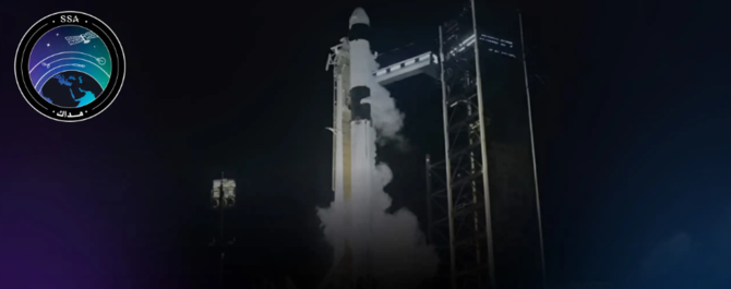 Ten winning experiments designed by Saudi students and students from across the Arab world boarded the launch from the Kennedy Space Center in Florida, USA. (Saudi Space Agency)