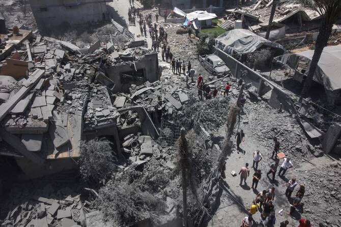 Israeli government actions are putting the US in a position where it has to defend the indefensible (File/AFP)