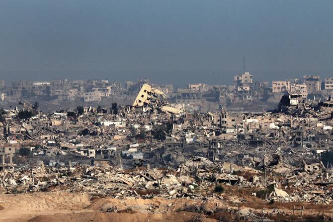 The militia, led by Yasser Abu Shabab, said its fighters had attacked Hamas and killed five militants but made no mention of its own casualties. (FILE/AFP)