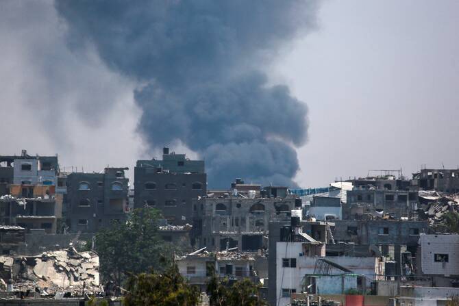 Israel’s war on Gaza is now becoming a footnote in the global news cycle (File/AFP)