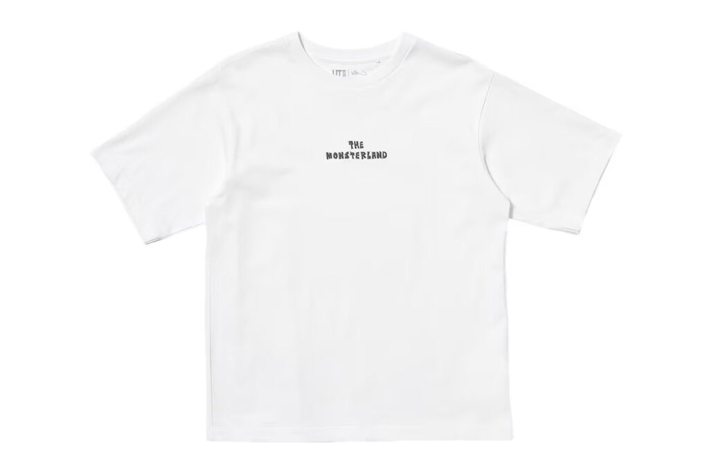 The collection, part of Uniqlo’s UT (Uniqlo T-shirts) graphic series, includes several T-shirt designs available in black, white, gray and pink. (Uniqlo)