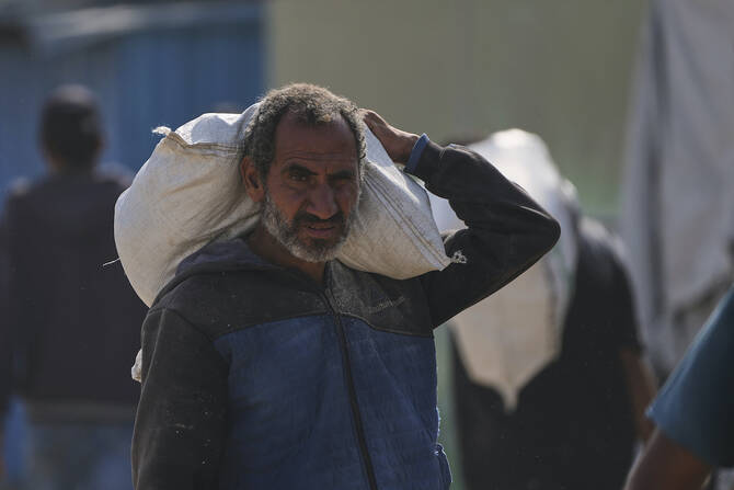 Switzerland on Wednesday initiated proceedings to dissolve the Geneva branch of the controversial, U.S- and Israeli-backed Gaza Humanitarian Foundation aid group, citing legal shortcomings in its establishment. (AP/File)