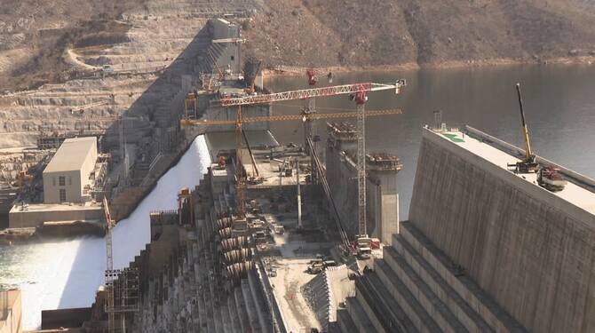 The Grand Ethiopian Renaissance Dam. (AP)