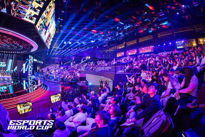 Four championship titles will be decided on the second weekend of the Esports World Cup. (EWC)