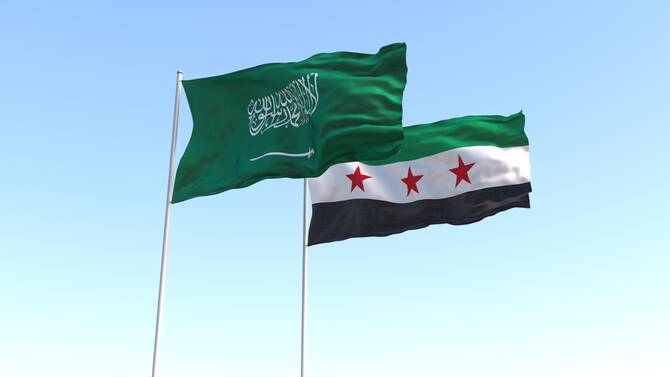 Saudi Arabia and Syria have made significant strides in restoring diplomatic ties. Shutterstock