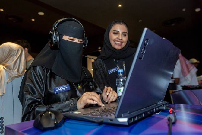 The program offered more than 180 hours of specialized workshops and more than 1,500 hours of mentorship, involving 25 Saudi game studios. (Supplied)