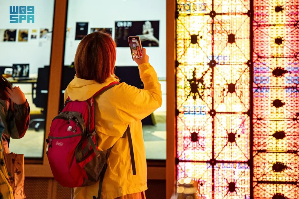 The interactive cultural studios are vibrant areas that are used to host workshops and exhibitions, highlighting Saudi Arabia's diverse culture. (SPA)
