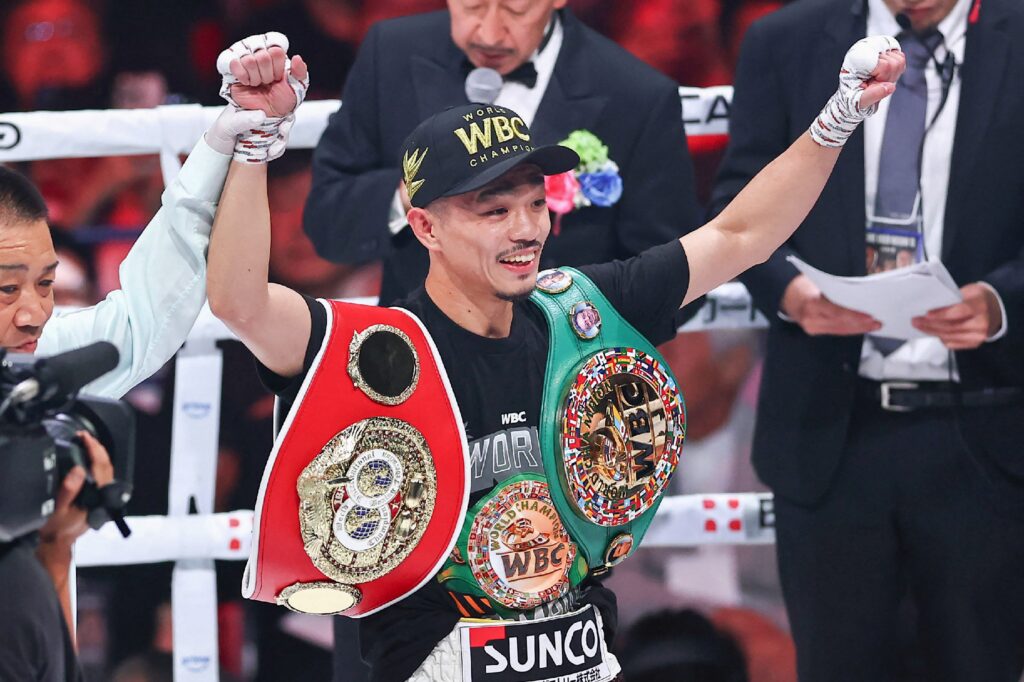 Nakatani smiles often, exuding a kindness that strikes a contrast to his almost scientific brutality in the ring. (AFP)