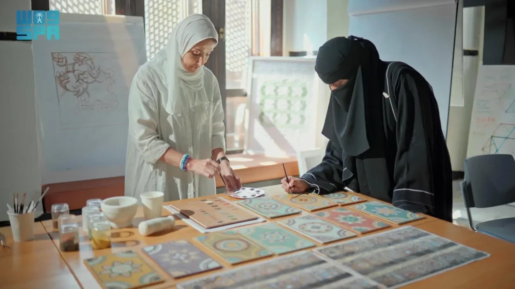 Wrth's participation blended Saudi and Japanese culture in an innovative way. (SPA)