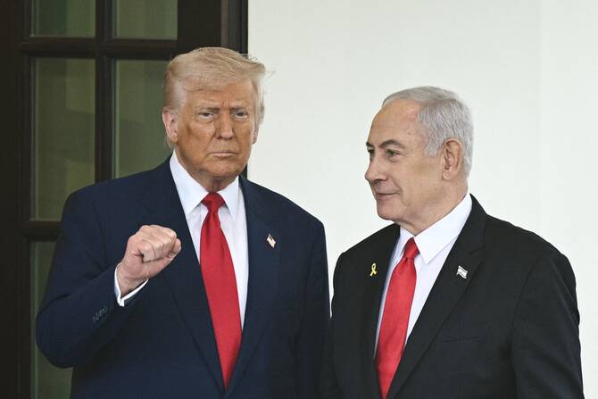 Trump has called on Israel and Hamas to embrace a deal that will end the war in Gaza and return all Israeli hostages (File/AFP)