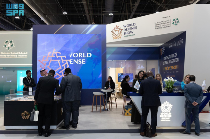World Defense Show 2026 in Riyadh from Feb. 8 to 12 has sold 90 percent of its exhibition space. (SPA)