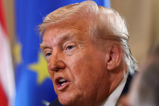 Leaders from both major American political parties, including President Trump, support idea of two-state solution. (Reuters)