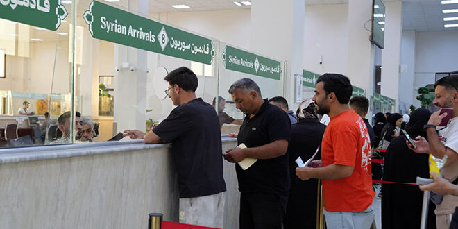 75,000 Syrian refugees have returned home from Jordan alone since the collapse of the Assad regime in December. (SANA)