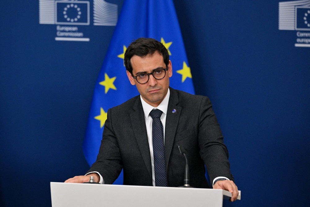 The framework will also add Stephane Sejourne, the European Commission's executive vice president for prosperity and industrial strategy, to the talks. (AFP file)