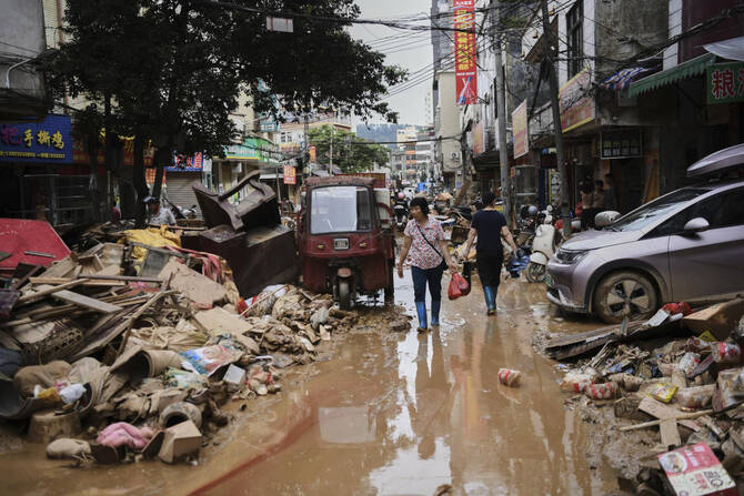 More than 7,000 cases of the disease have been reported as of Wednesday, focused largely on the manufacturing hub of Foshan near Hong Kong. (AP file)