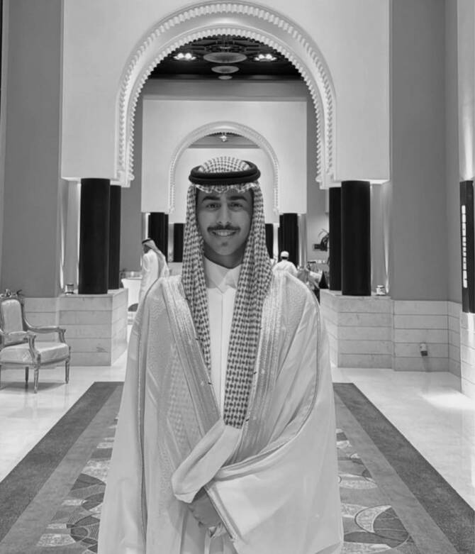 Mohammed Al-Qasim was tragically stabbed to death while on a 10-week English language placement in Cambridge, UK. (X/@shathaalqassem)