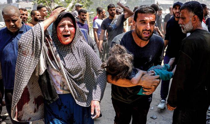 Conflicts across the Middle East, from Gaza to Lebanon, have cost children dearly. (AFP)