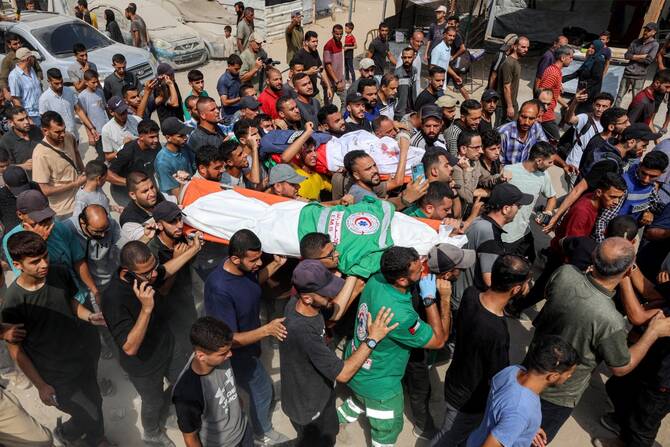 Al-Sharif’s death came weeks after the CPJ and other organizations had warned of threats against him, following a post by IDF spokesperson Avichai Adraee on X accusing him of belonging to Hamas’ military wing. (AFP/File)