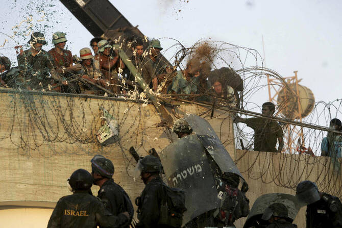 Twenty years ago, Israel withdrew from the Gaza Strip, dismantling 21 Jewish settlements and pulling out its forces. (AP)