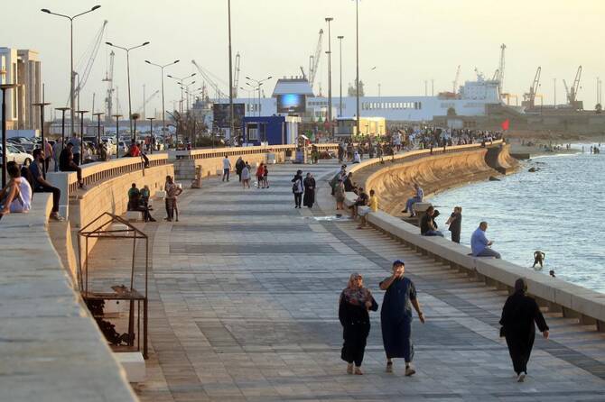 National elections in Libya, scheduled for December 2021 were postponed indefinitely due to disputes between the two rival powers. (FILE/AFP)