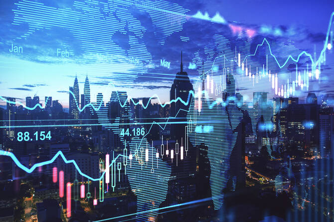 US stock futures were up 0.2 percent in Asian trading and on track for a fourth day of gains after a choppy trading session on Wall Street on Thursday. Shutterstock