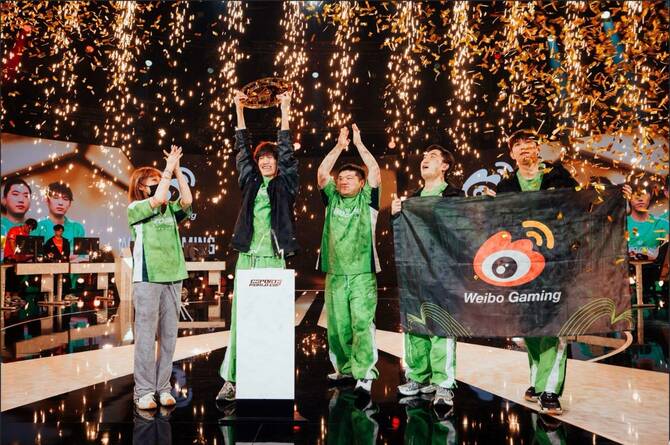 It was a game too far for Virtus.pro, who had taken down both EWC 24 grand finalists on the way to the final game. With their well-earned title as giant slayers coming into the final, Weibo Gaming were up for their challenge. (Supplied)