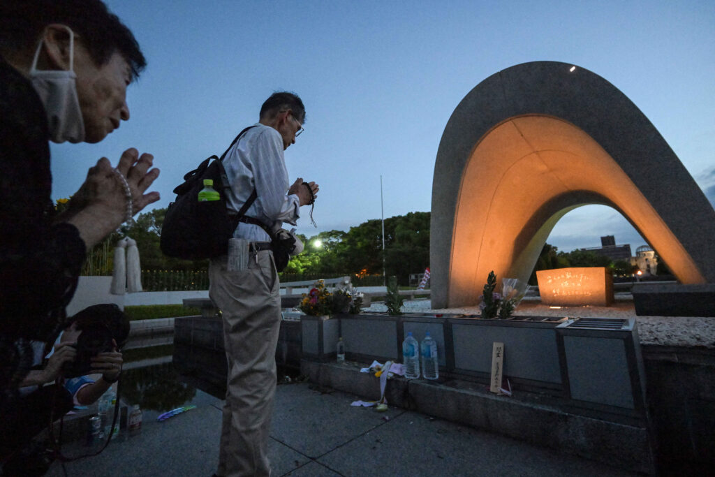 With the number of survivors rapidly declining and their average age now exceeding 86, the anniversary is considered the last milestone event for many of them. (AFP)