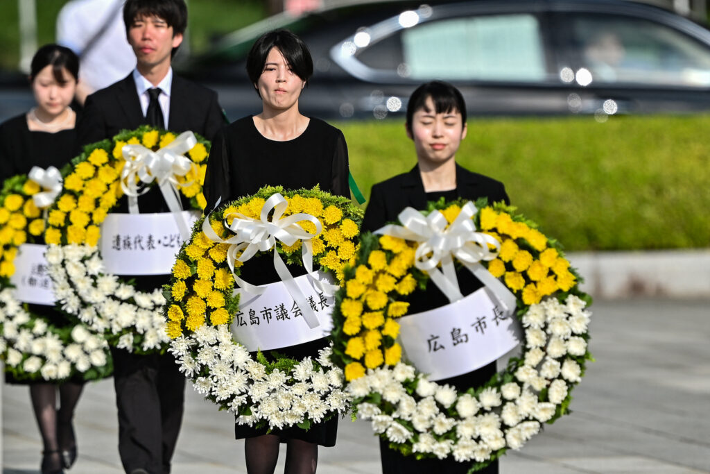With the number of survivors rapidly declining and their average age now exceeding 86, the anniversary is considered the last milestone event for many of them. (AFP)