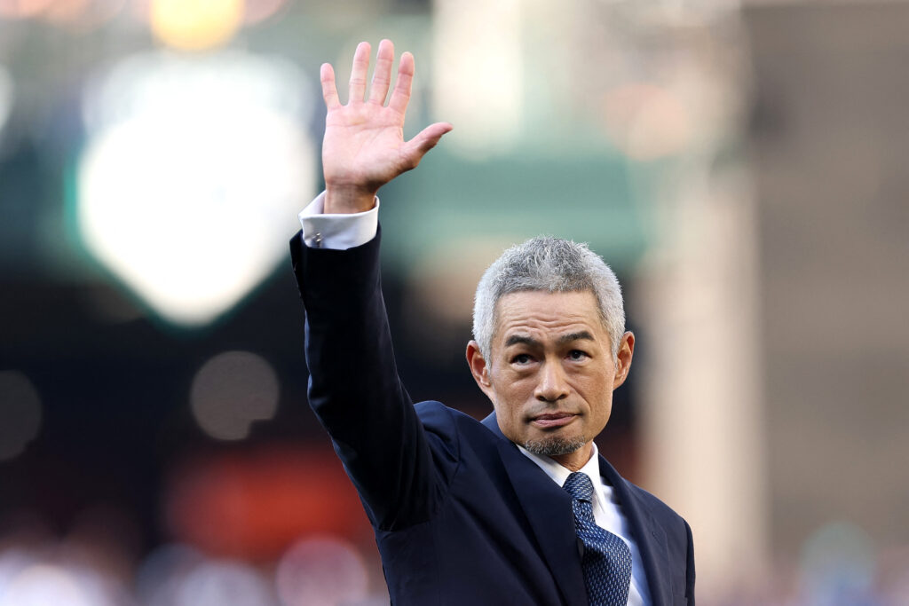 Suzuki made history as the first Japanese-born player inducted into the Hall of Fame, earning a near-unanimous 99.7% of the vote from the Baseball Writers’ Association of America. (AFP)