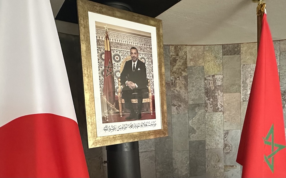 The Moroccan Embassy in Tokyo celebrated the 26th anniversary of King Mohammed VI's enthronement on Wednesday. (ANJ)