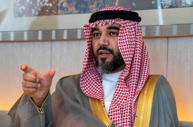 Prince Faisal bin Bandar bin Sultan, chairman of Saudi Esports Federation and the Arab Esports Federation (AFP/File Photo)