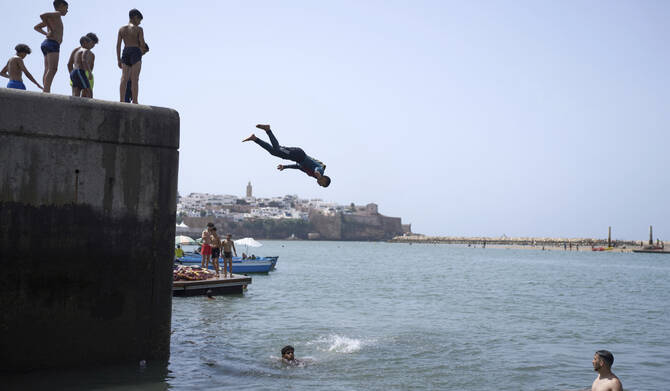 Turkiye recorded its hottest July in 55 years, the environment ministry said Saturday. (AFP/File)