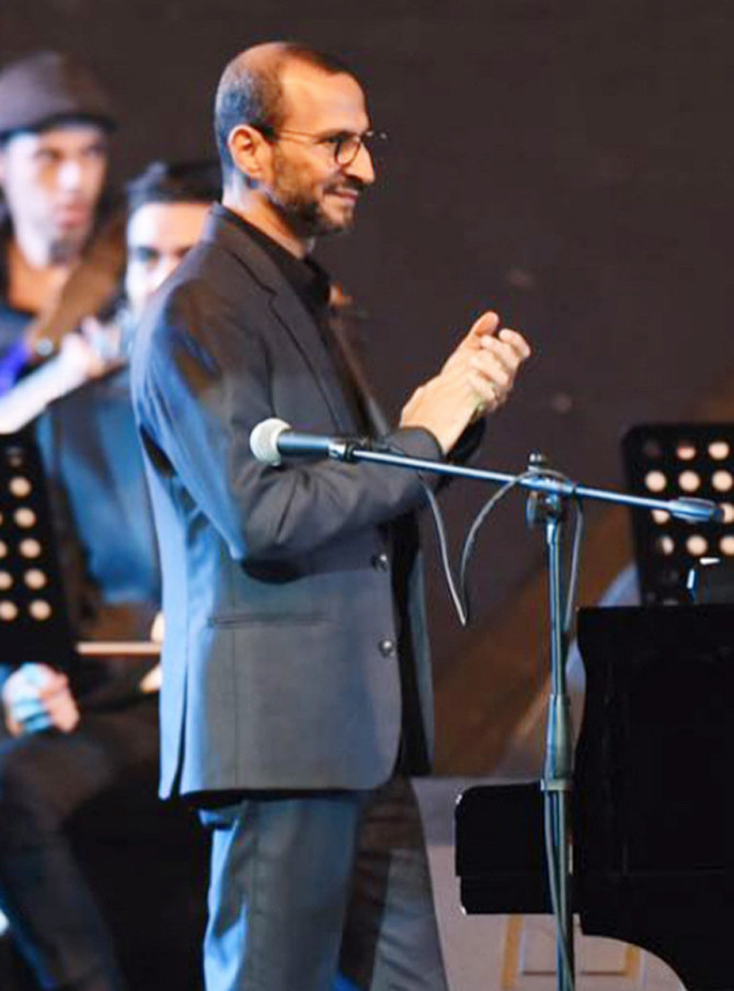 サウジアラビアの音楽家、作曲家、プロデューサーのマムドゥーハ・サイフ氏（提供写真）