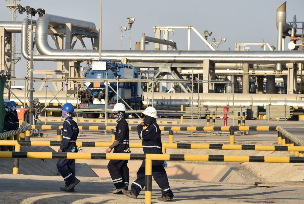 サウジアラビアは、2019年9月に日本に2960万バレルの原油を輸出し、日本への最大石油供給国の地位を復帰させた。（AFP）