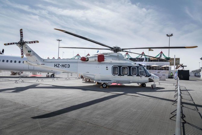 The Helicopter Companyはサウジアラビア初・サウジアラビア唯一のプライベートヘリコプター会社である。（提供）